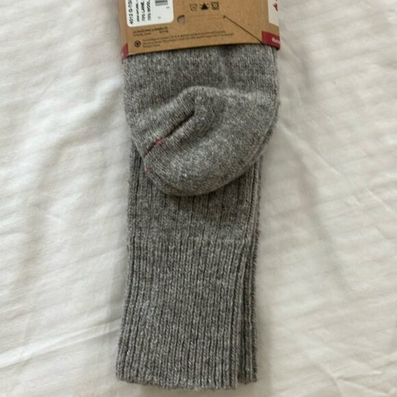 NWT wool Gray Casual Crew Socks sock size XL - Picture 6 of 10